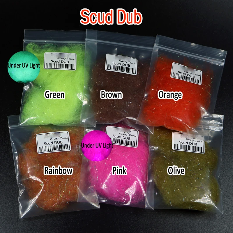 Wifreo Ice Dub Scud – Dubbing para ninfas Scuds con flash e hielo