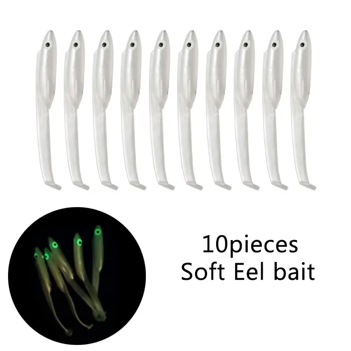 MrLurion señuelo swimbait anguila T-tail wobbler realista - imagen 3