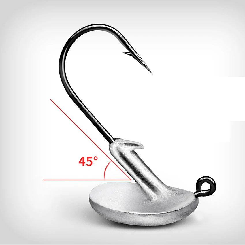 MrLurion Anzuelos Jig Head con giro y para vinilos profundos - imagen 4