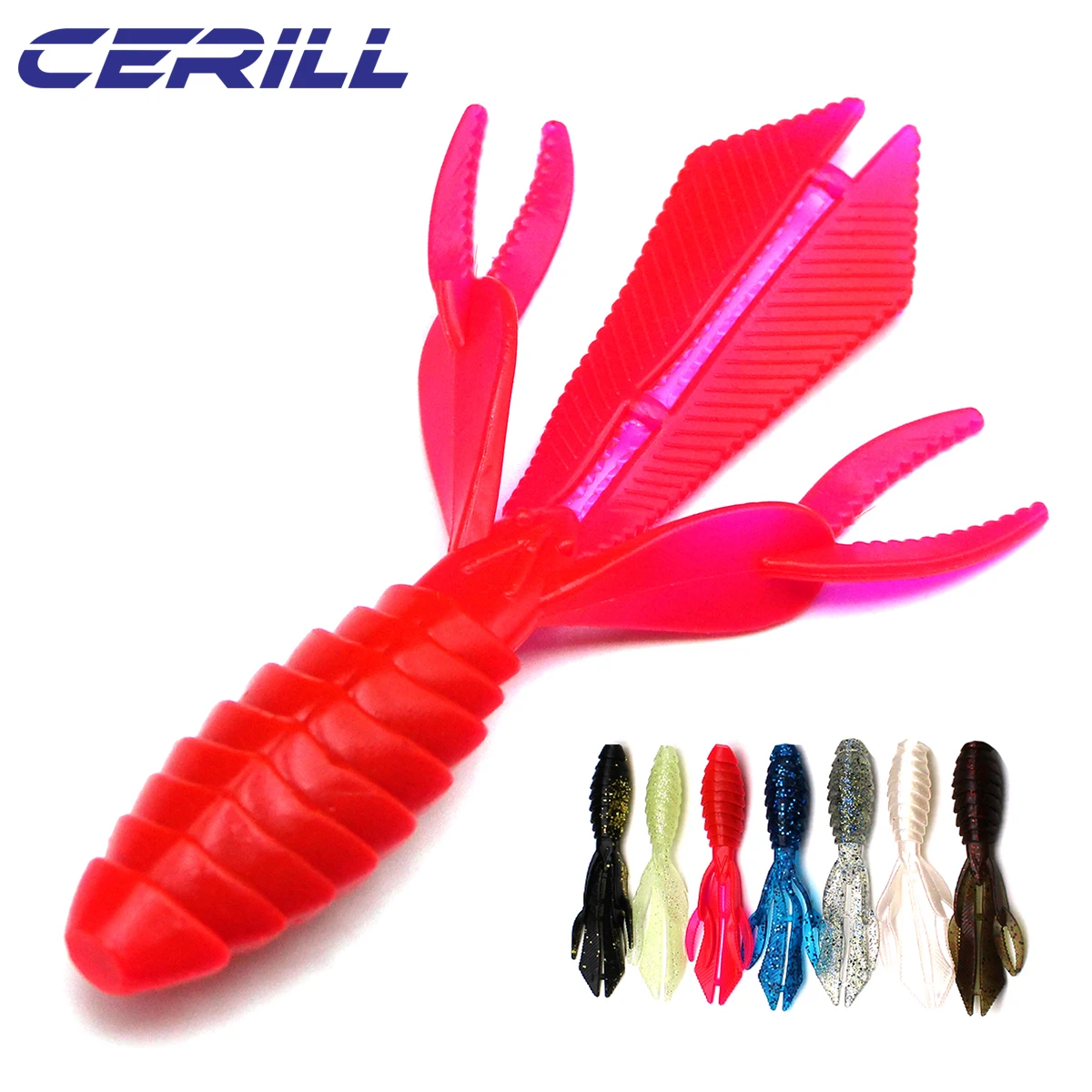 Cerill Craw Swimbait – Señuelo blando para Bass y Pike - imagen 4