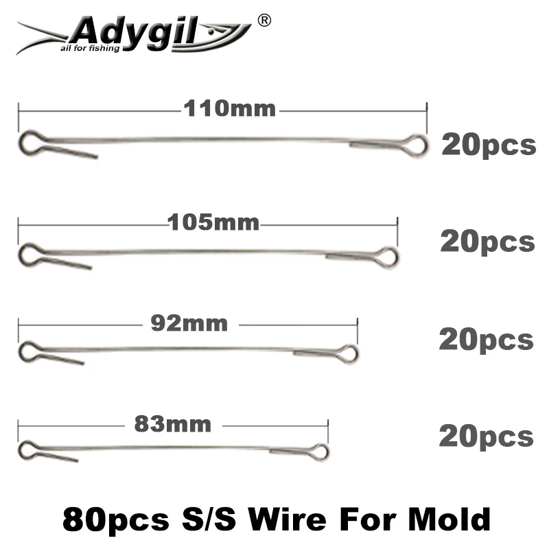 Adygil Combo de moldes para jig artesanal en acero inoxidable