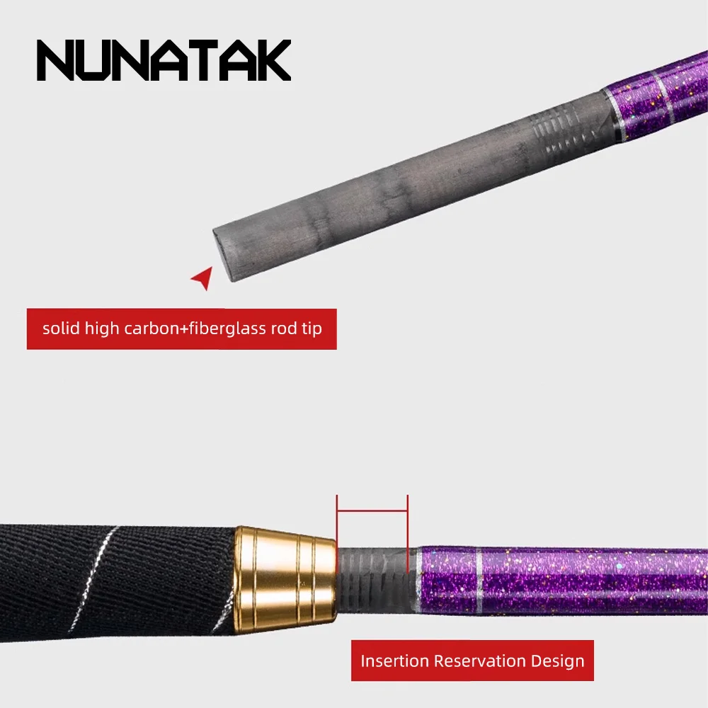 Caña spinning NUNATAK Super Resistente con anillas Fuji – barco - imagen 5
