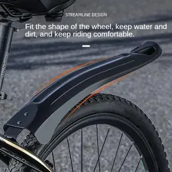 Guardabarros MTB 26-29" delantero y trasero con anclaje rápido