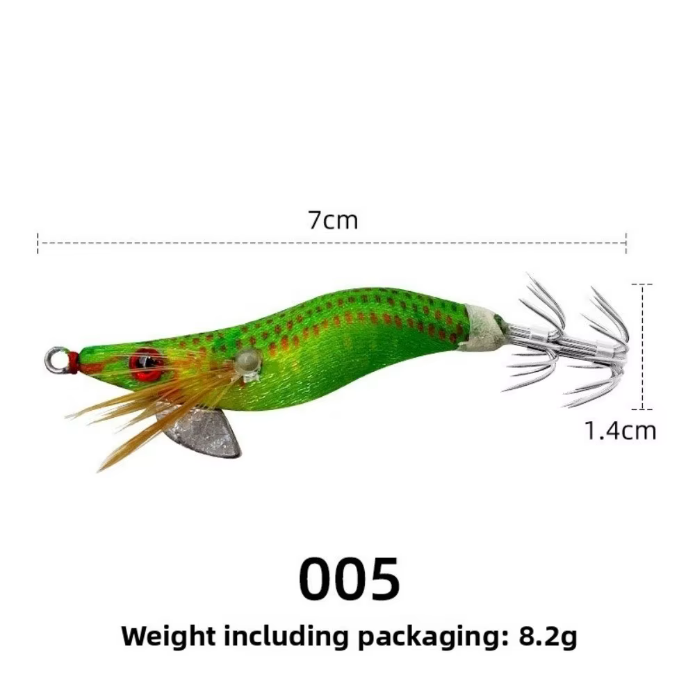 Jig Luminoso para Calamar y Pulpo – Señuelo pesca profunda