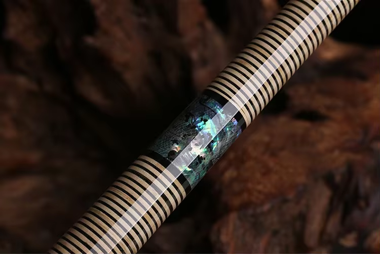 Primer plano de las uniones telescópicas