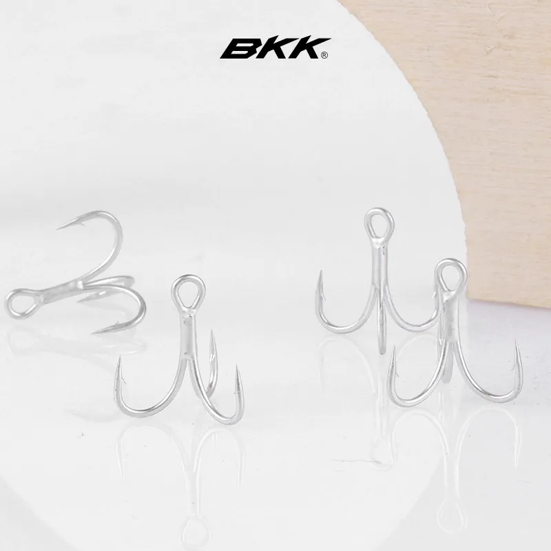 Anzuelos triples BKK BT662-3X Fangs – púas para lubina y salmón - imagen 2