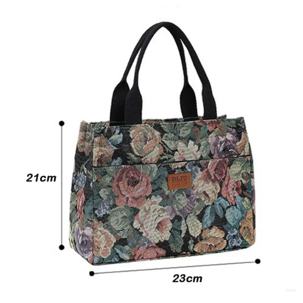 Tote floral con gran capacidad