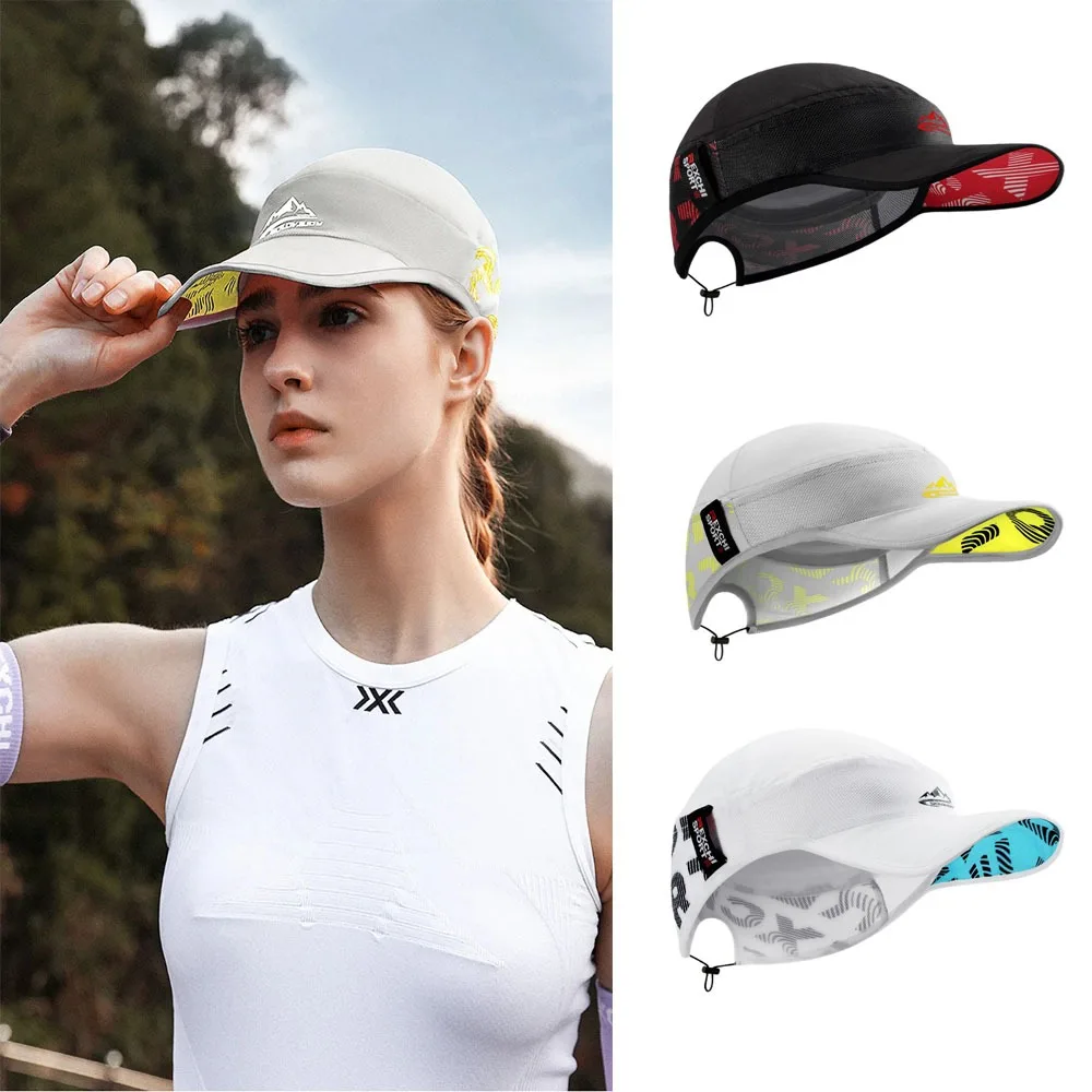 Gorra running anti-UV transpirable secado rápido unisex - imagen 4