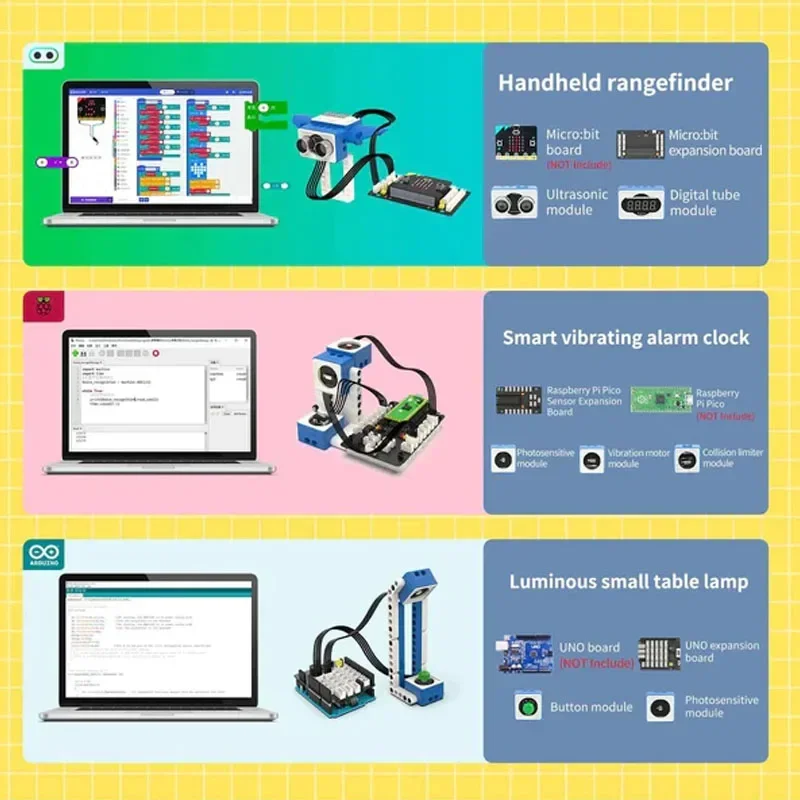 World of Module Series kit de sensor compatible con Micro:bit V2 - imagen 2
