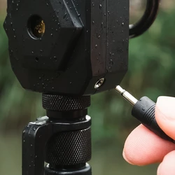 Alarmas de pesca de carpa Hirisi impermeables con indicador de picada