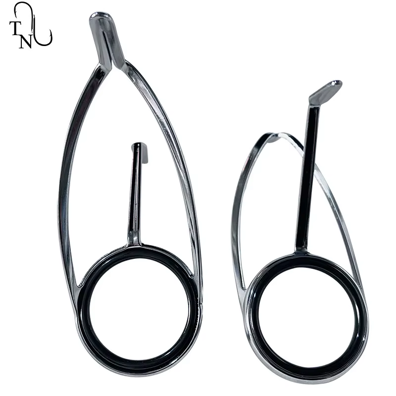 Guías SIC TN71-1 KWLSG – Anillas de carbono para caña de pescar en acero inoxidable