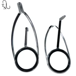 Guías SIC TN71-1 KWLSG – Anillas de carbono para caña de pescar en acero inoxidable
