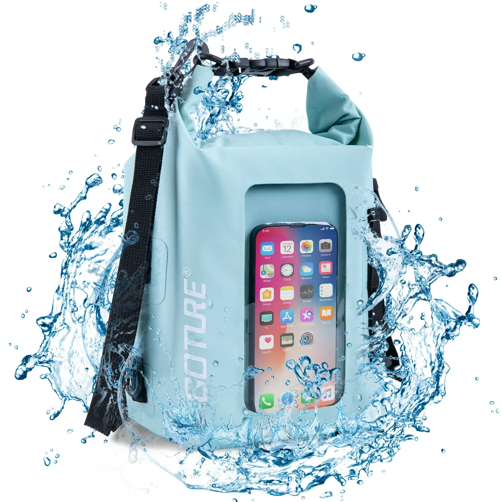 Bolsa impermeable con ventana para móvil