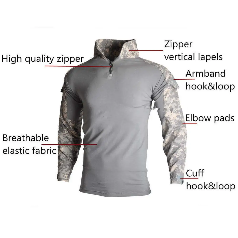 Traje de pesca camuflaje táctico – Pantalón y chaqueta hombre - imagen 5