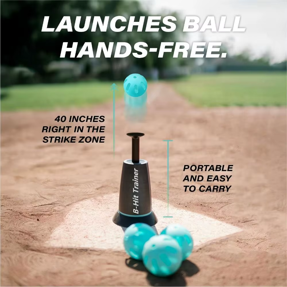 Tirador de Béisbol Automático Portátil con Bola
