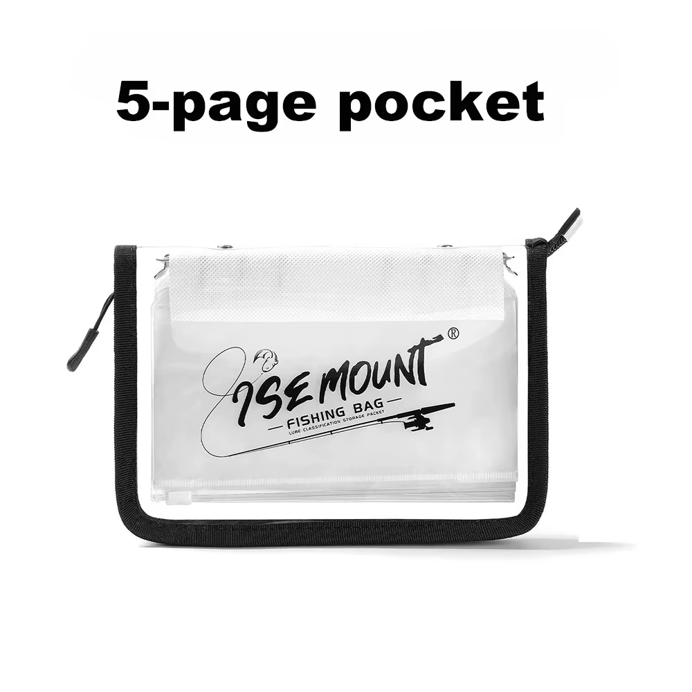 Bolsa para Cebos LUYA A6 – PVC Transparente y Compartimentada