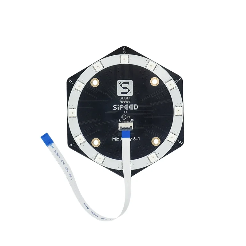 Sipeed Tarjeta de sonido USB con micrófono matriz y beamforming - imagen 4