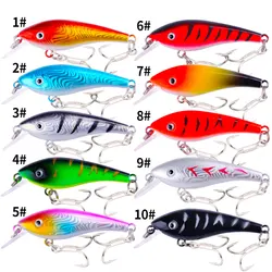 Wobbler Minnow agua dulce: Lúcio, Black Bass y Perca