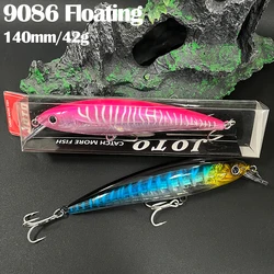 Señuelos Flotantes Wobblers UV Agua Salada Largo Alcance Jerkbait