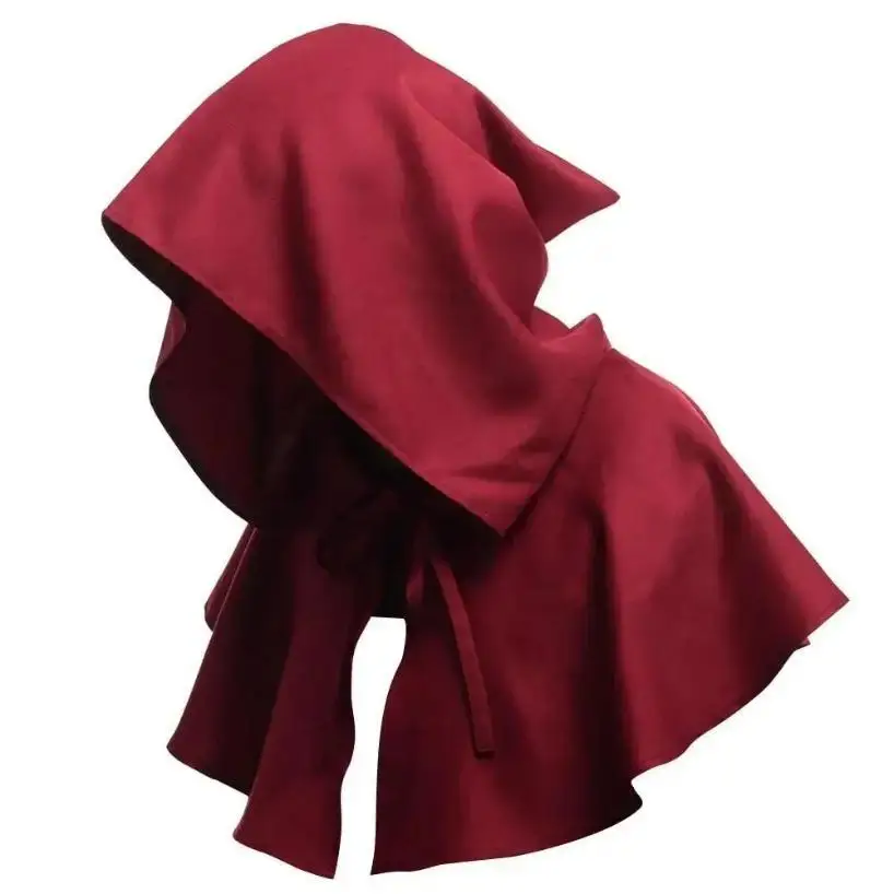 Disfraz bruja medieval unisex con capa y gorro para Halloween - imagen 5