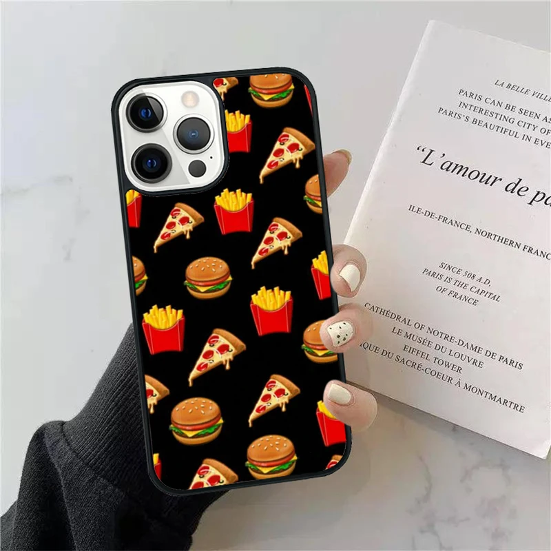Vista del diseño de comida y estilo en la carcasa