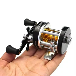 Carrete baitcasting metálico para señuelos pequeños
