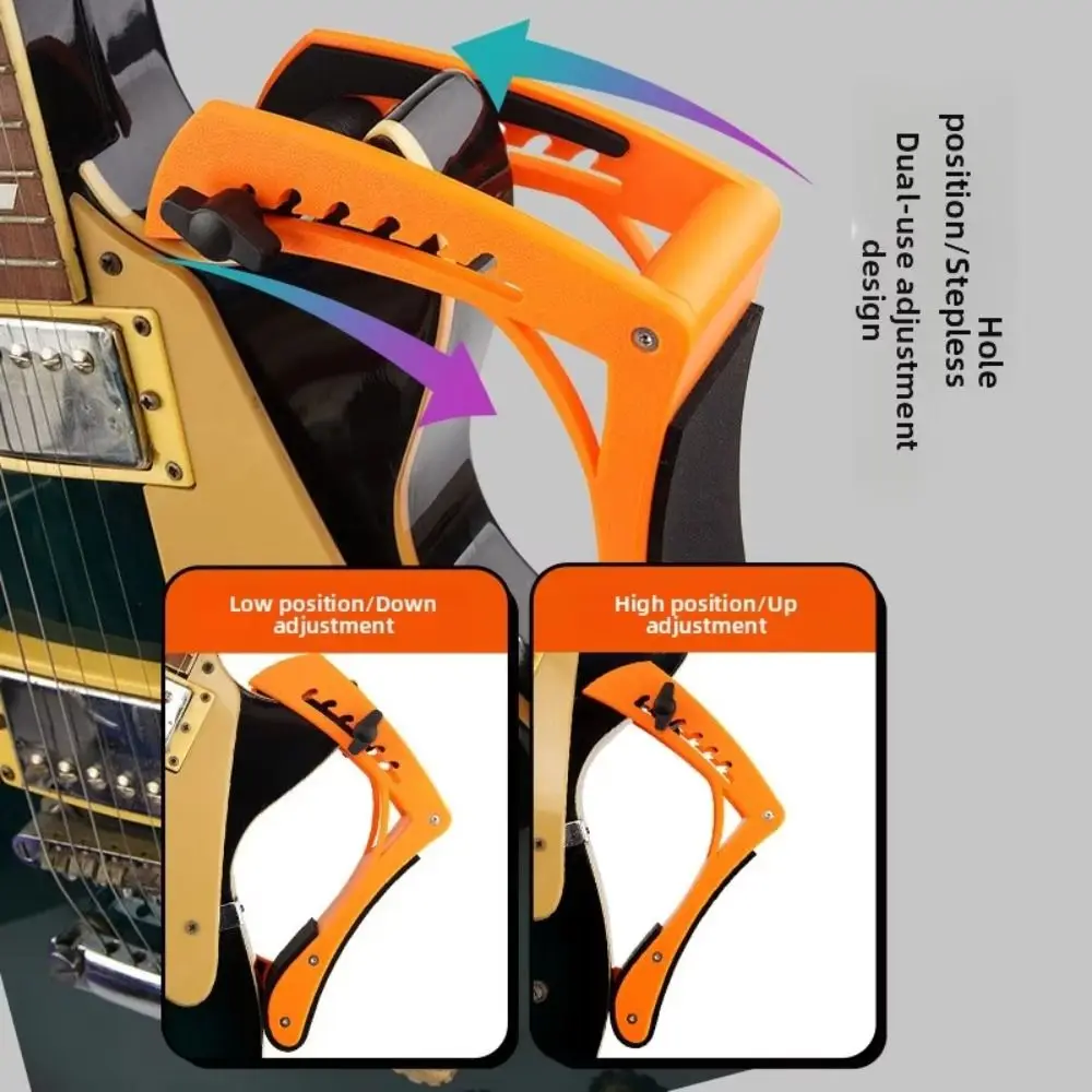 Soporte de guitarra ajustable ergonómico resistente al desgaste - imagen 3