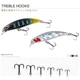TSU Wobbler Minnow hundible – Crankbait para lubina y lucio - imagen 2