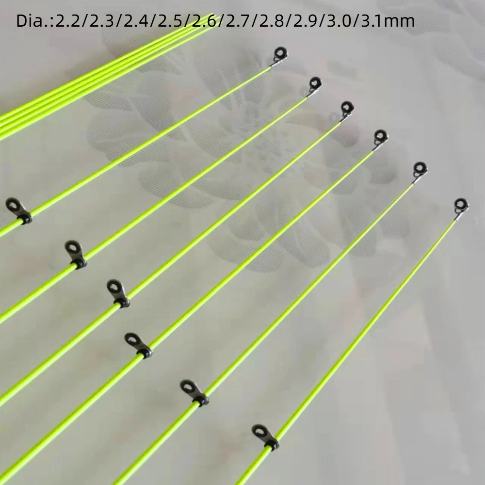 Punta de fibra de carbono para pesca en hielo