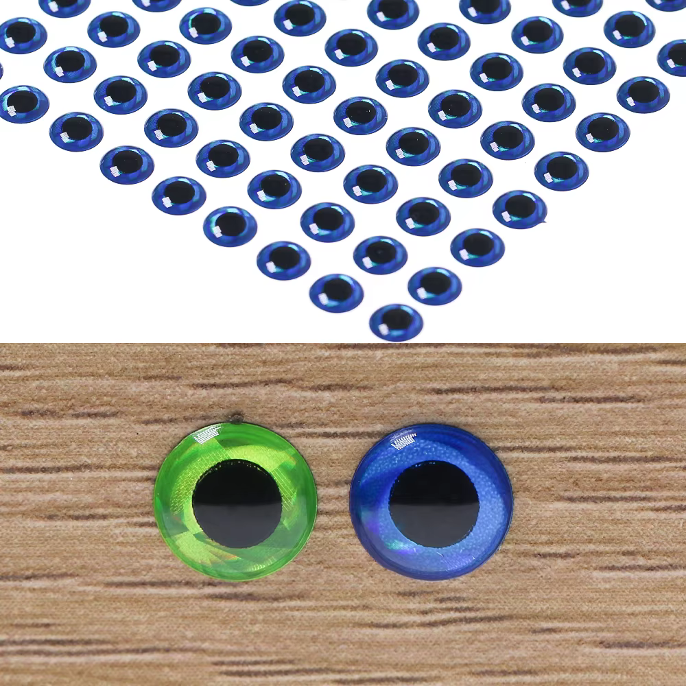 Ojos Holográficos 3D Lionriver – Montaje para señuelos artificiales - imagen 2