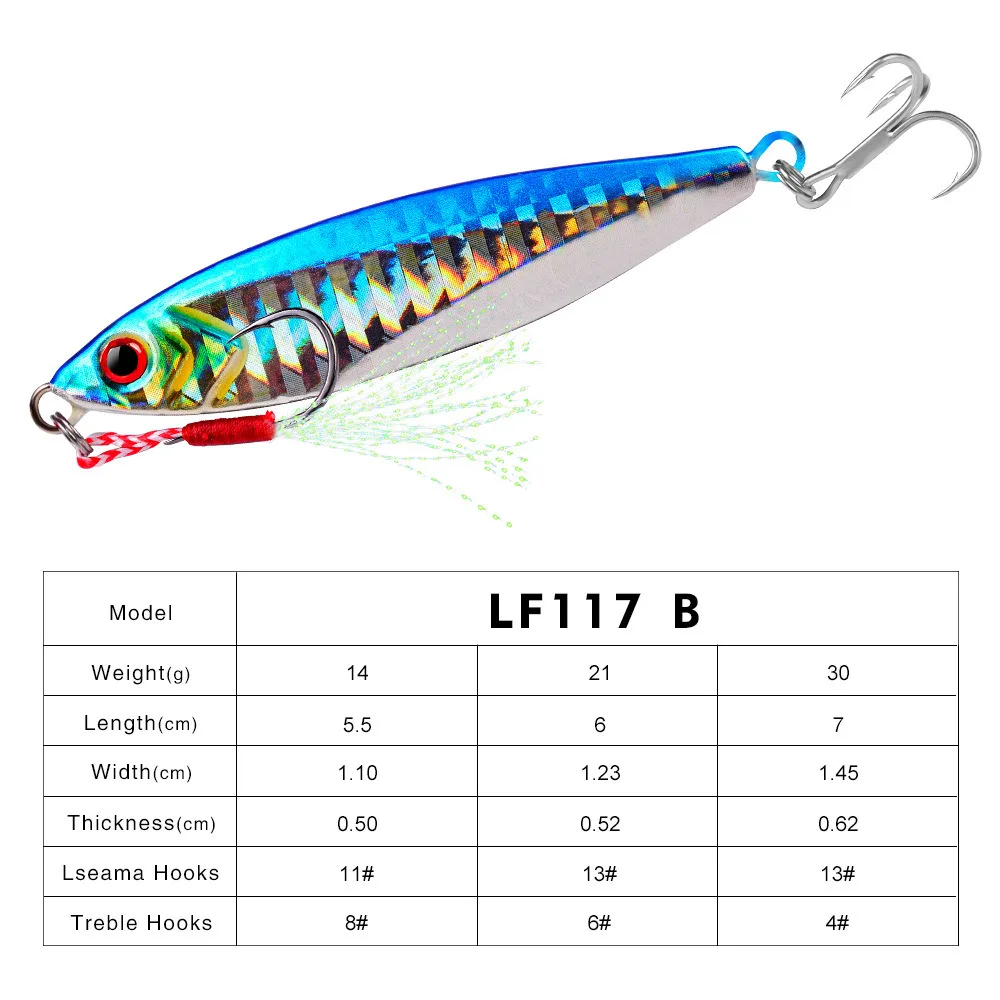 Señuelo VIB de metal hundido para mar y jigging en invierno - imagen 5