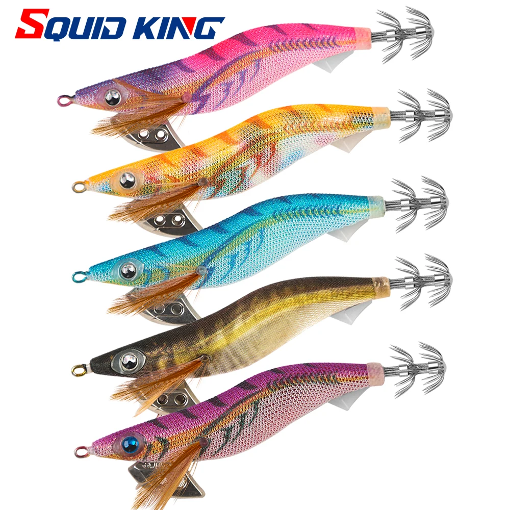 SQUID KING 3.0 Cebo de calamar – Señuelo realista de silicona - imagen 3