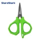 ShareShark Tijeras de pesca de acero inoxidable para hilo PE - imagen 3