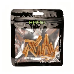 Hirisi Fundas con goma cola de anzuelo y plomo cónico para carpa