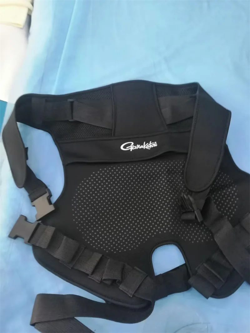 Cojín guardado en mochila de pesca