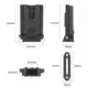 Soporte plegable para bicicleta resistente y ajustable, estable