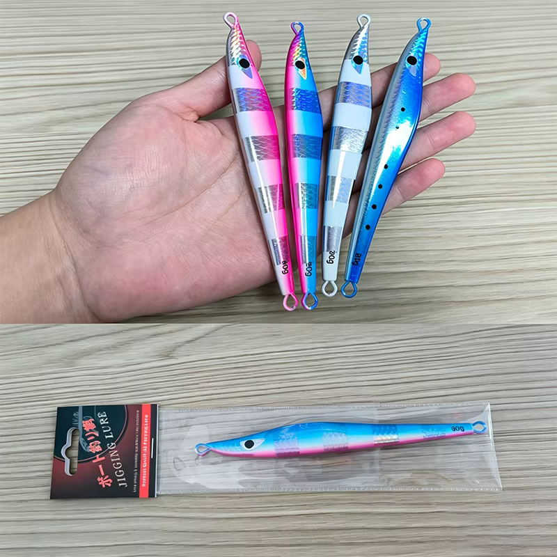 OBSESSION J133 Señuelo Jigging hundimiento lento con brillo UV - imagen 3