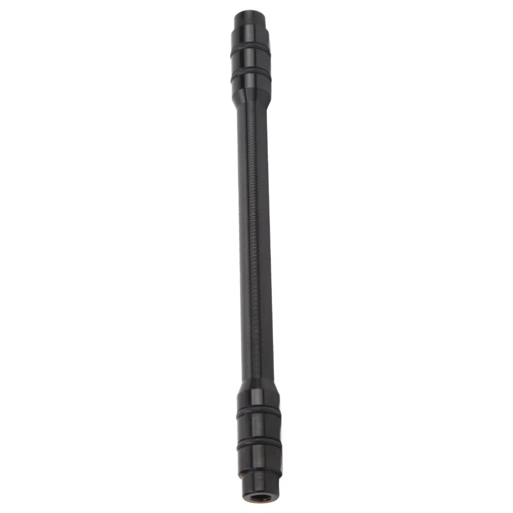 Adaptador de eje pasante para buje de bicicleta de aluminio negro