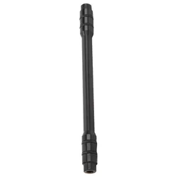 Adaptador de eje pasante para buje de bicicleta de aluminio negro
