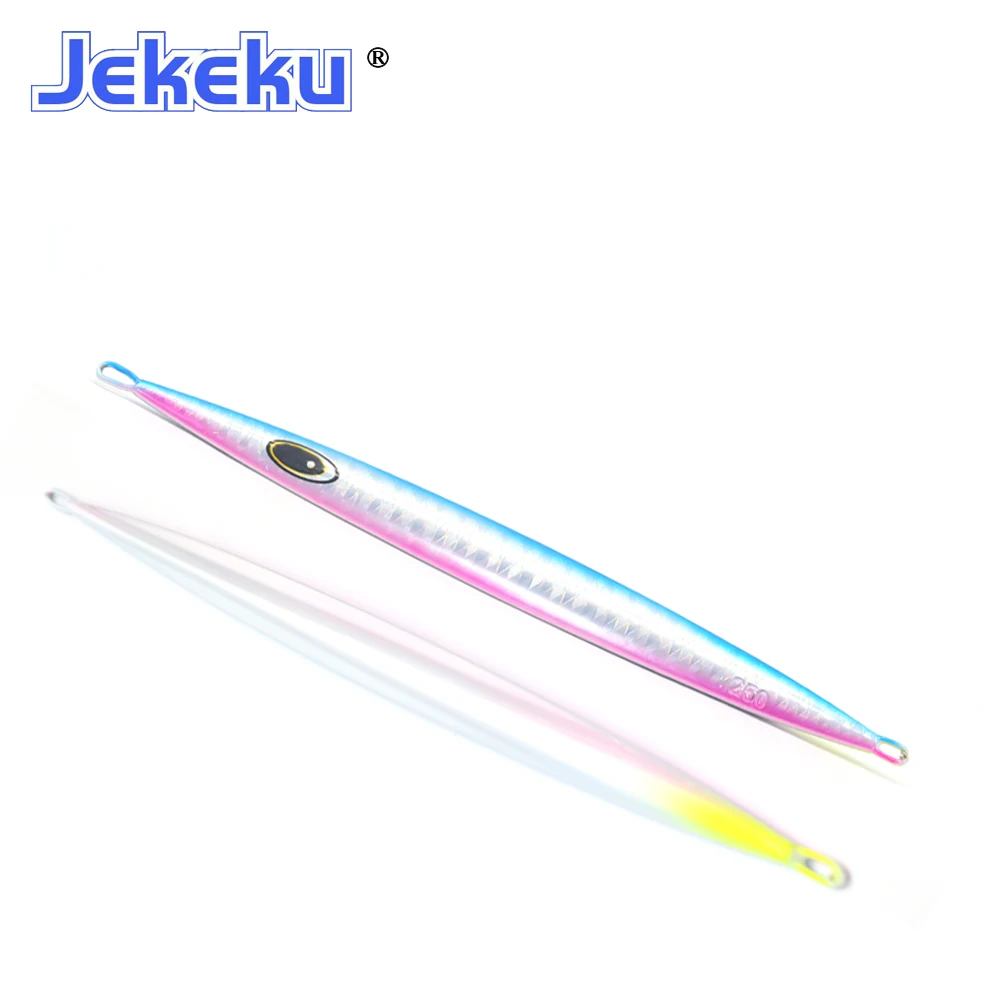 JEKEKU Crack Glow señuelo jigging lento para pesca en agua salada - imagen 5