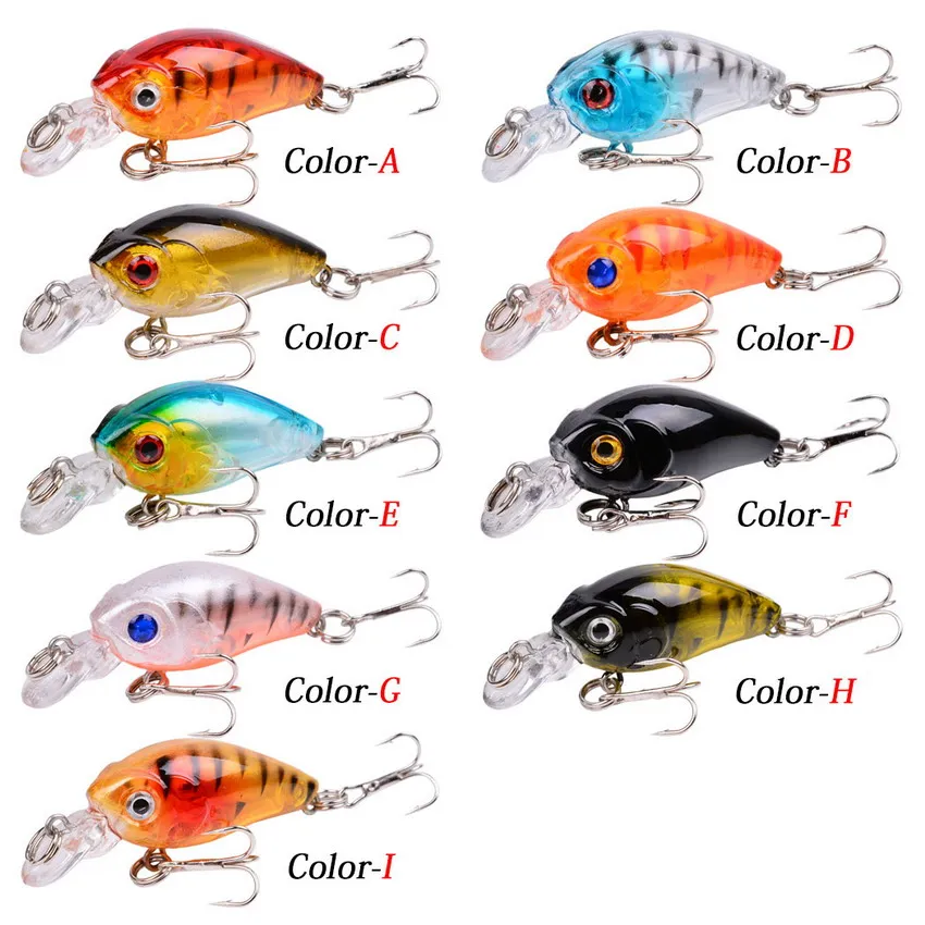 Señuelo crankbait hundido tipo minnow para pesca deportiva - imagen 2