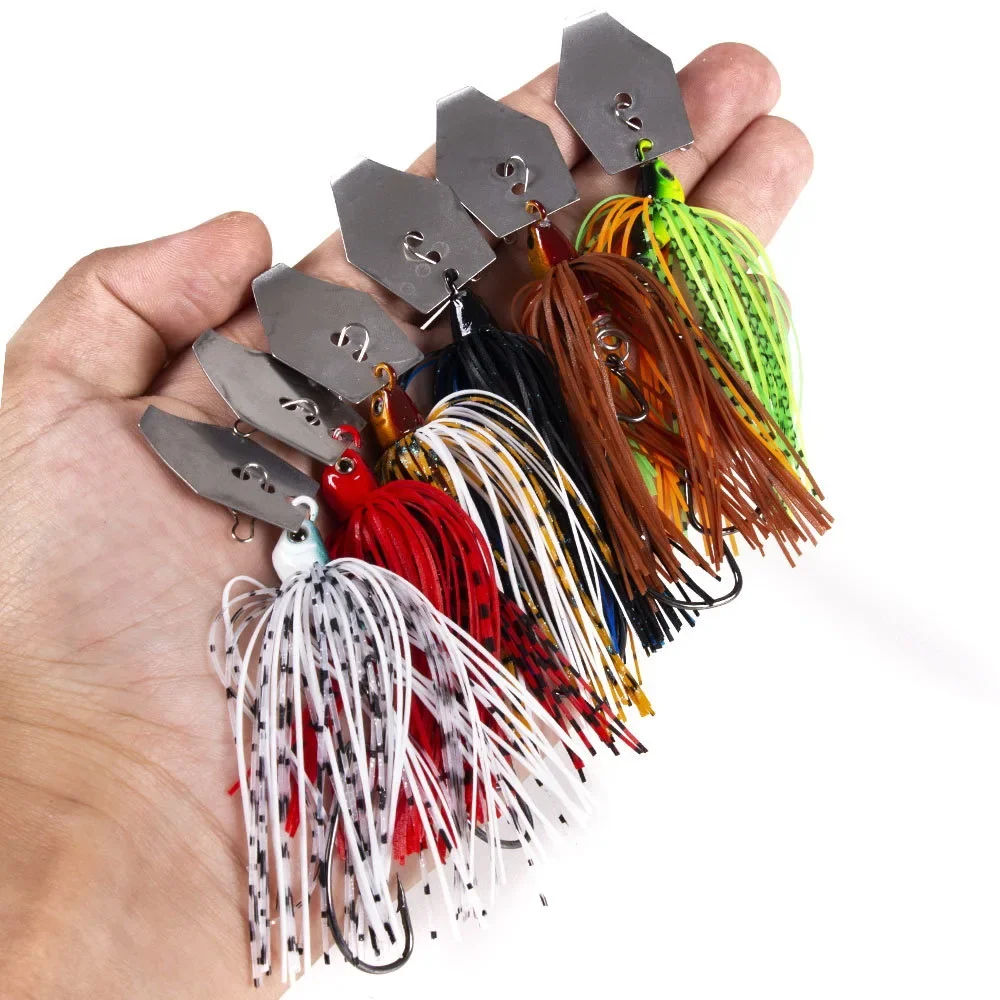 Señuelo Wobbler Metal 100mm para Lucio – 11g con falda de goma - imagen 3