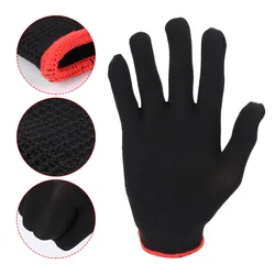 Guantes de guitarra negros con nailon para practicar guitarra