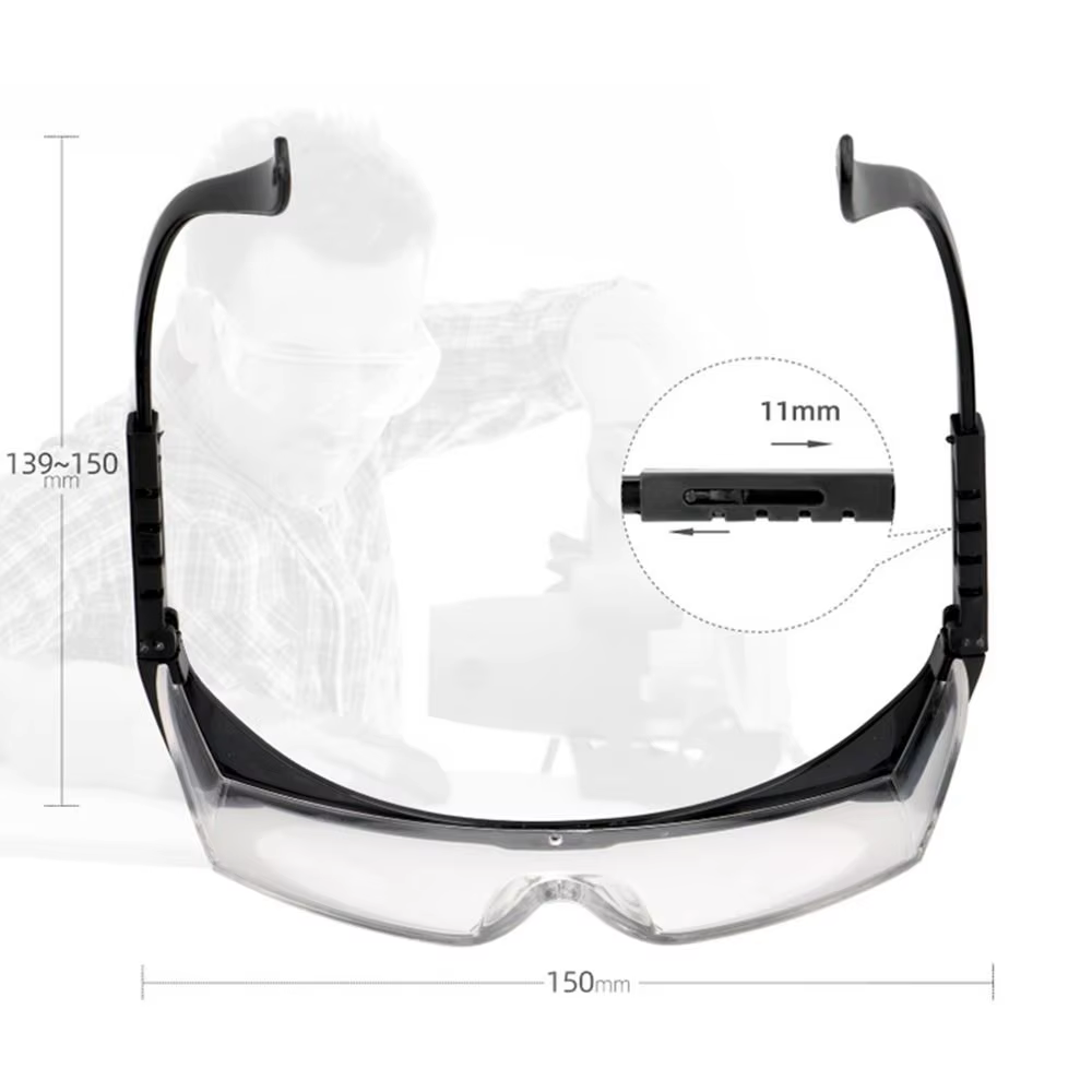 Gafas de protección para pesca - lentes ajustables y anti salpicaduras - imagen 2