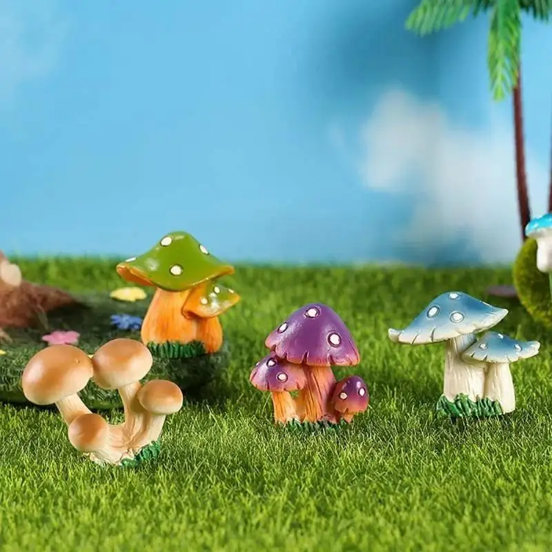 Adorno tipo hongo para DIY y micropaisajes