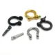 Hebilla paracord en forma de U de acero inoxidable para camping - imagen 4