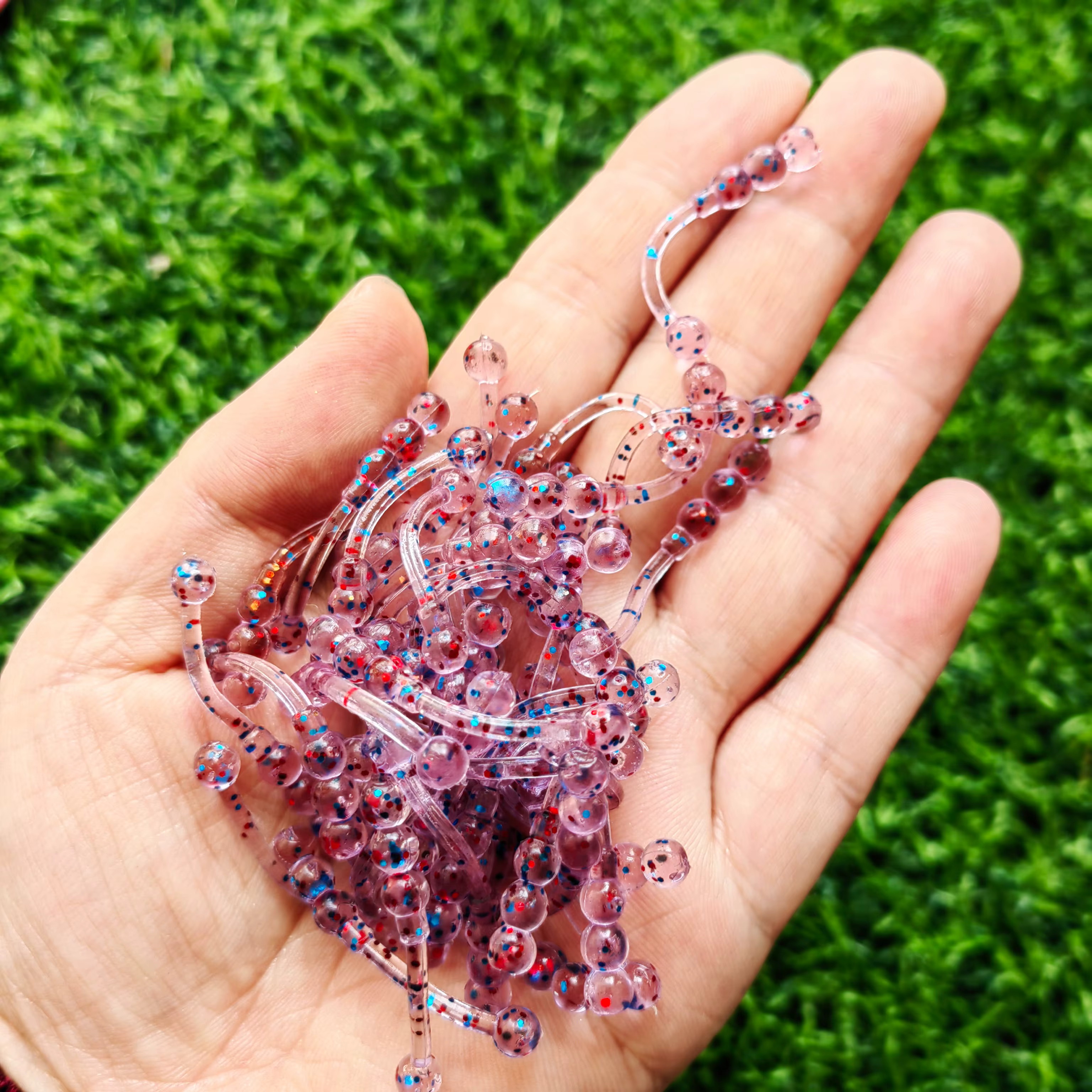 Gusanos de vinilo MUKUN – Señuelos que se hunden con acción tremor - imagen 3