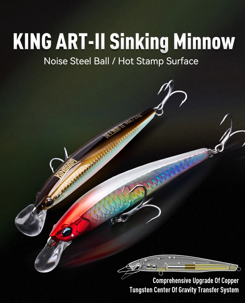 Kingdom Kingart-II pececillo hundido 70mm