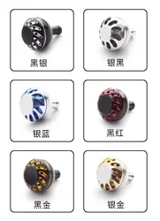 Pomo Metálico Carrete Baitcasting Compatible Shimano y Daiwa