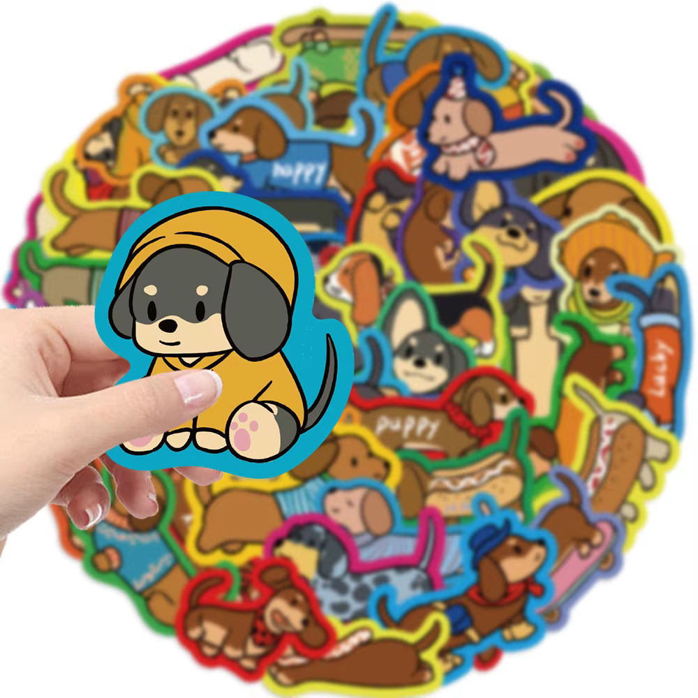 Señuelo vinilo Dachshund Grafiti – Impermeable para spinning - imagen 2